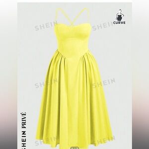 Yellow SHEIN Dress